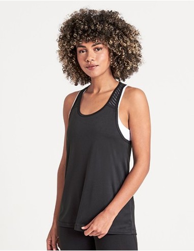 A-JC027-Womens Cool Smooth Workout Vest